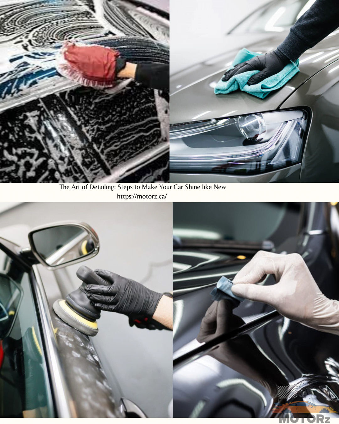 The Art of Detailing Steps to Make Your Car Shine like New Motorz.ca
