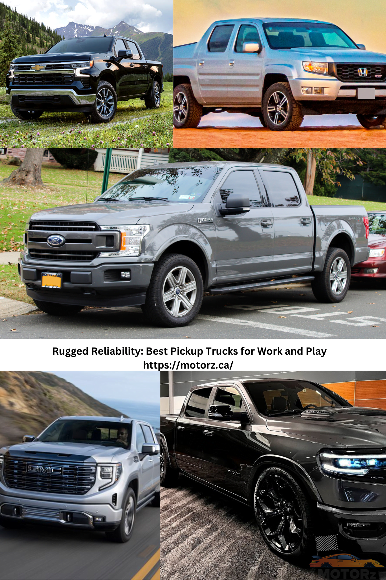 Rugged Reliability Best Pickup Trucks for Work and Play