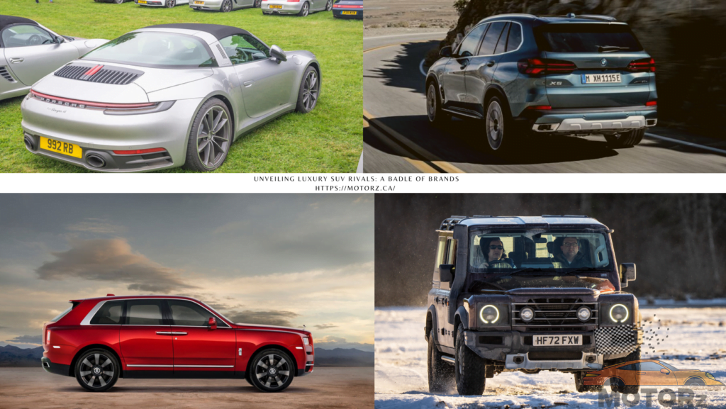 Unveiling Luxury SUV Rivals