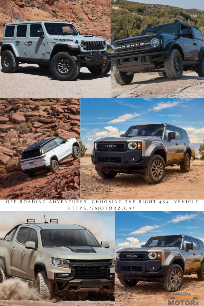 Choosing the Right 4x4 Vehicle