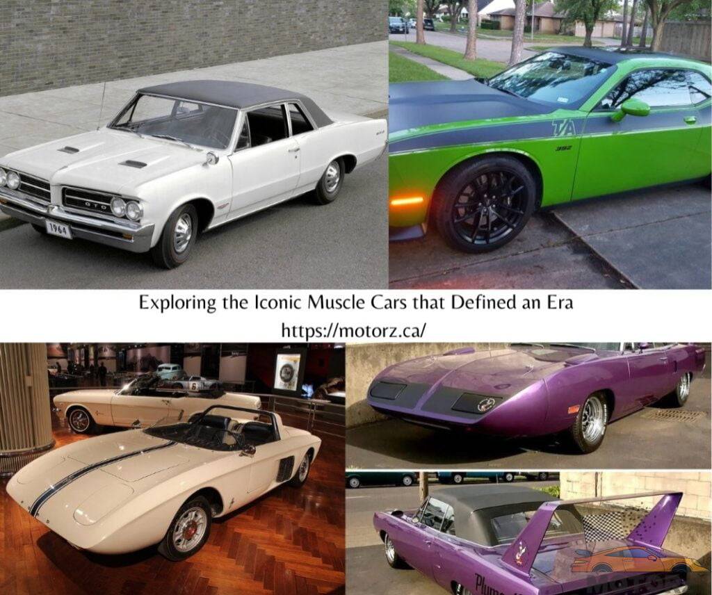 Iconic Muscle Cars