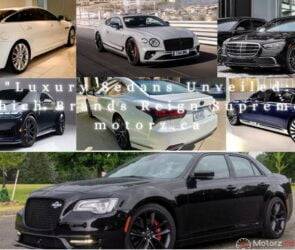 Luxury Sedans Unveiled