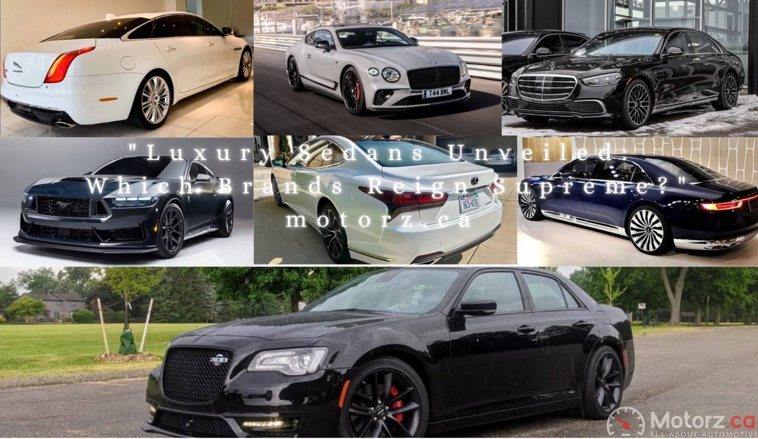 Luxury Sedans Unveiled Which Brands Reign Supreme?