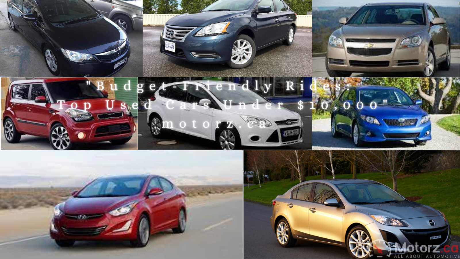 Budget-Friendly Rides Top Used Cars Under $10,000