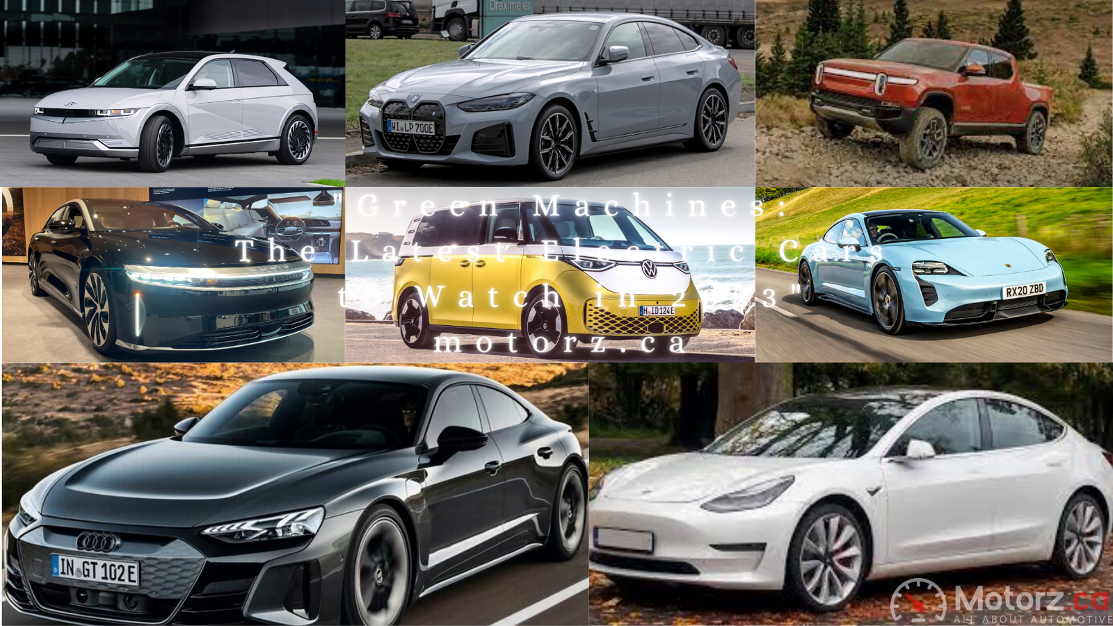 Green Machines The Latest Electric Cars to Watch in 2023