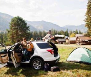 Car Ready for a BC Camping Trip