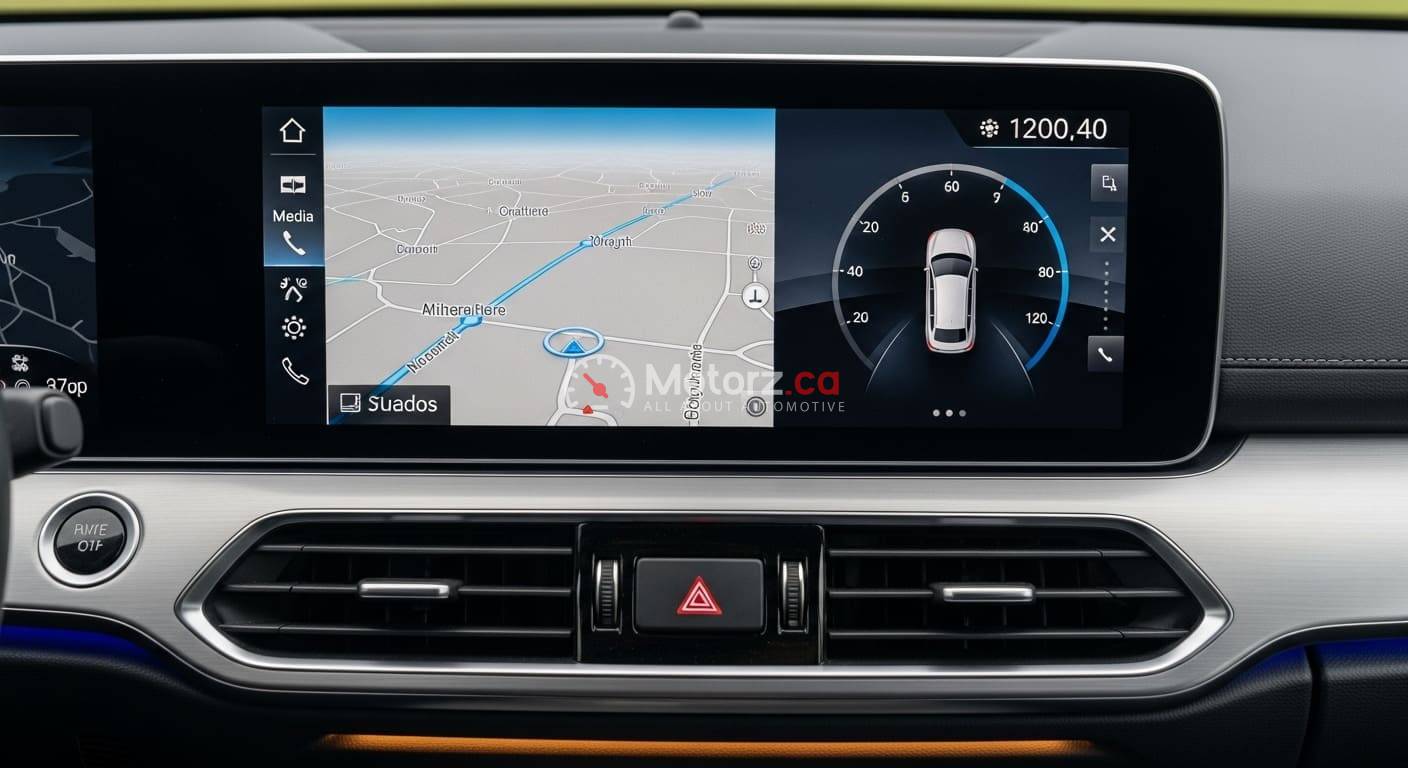12-inch Center Touchscreen