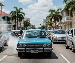 Car Overheats in Kingston Traffic