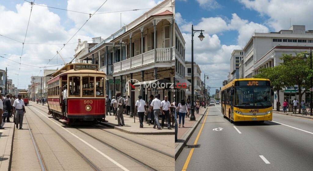 Evolution of Public Transport