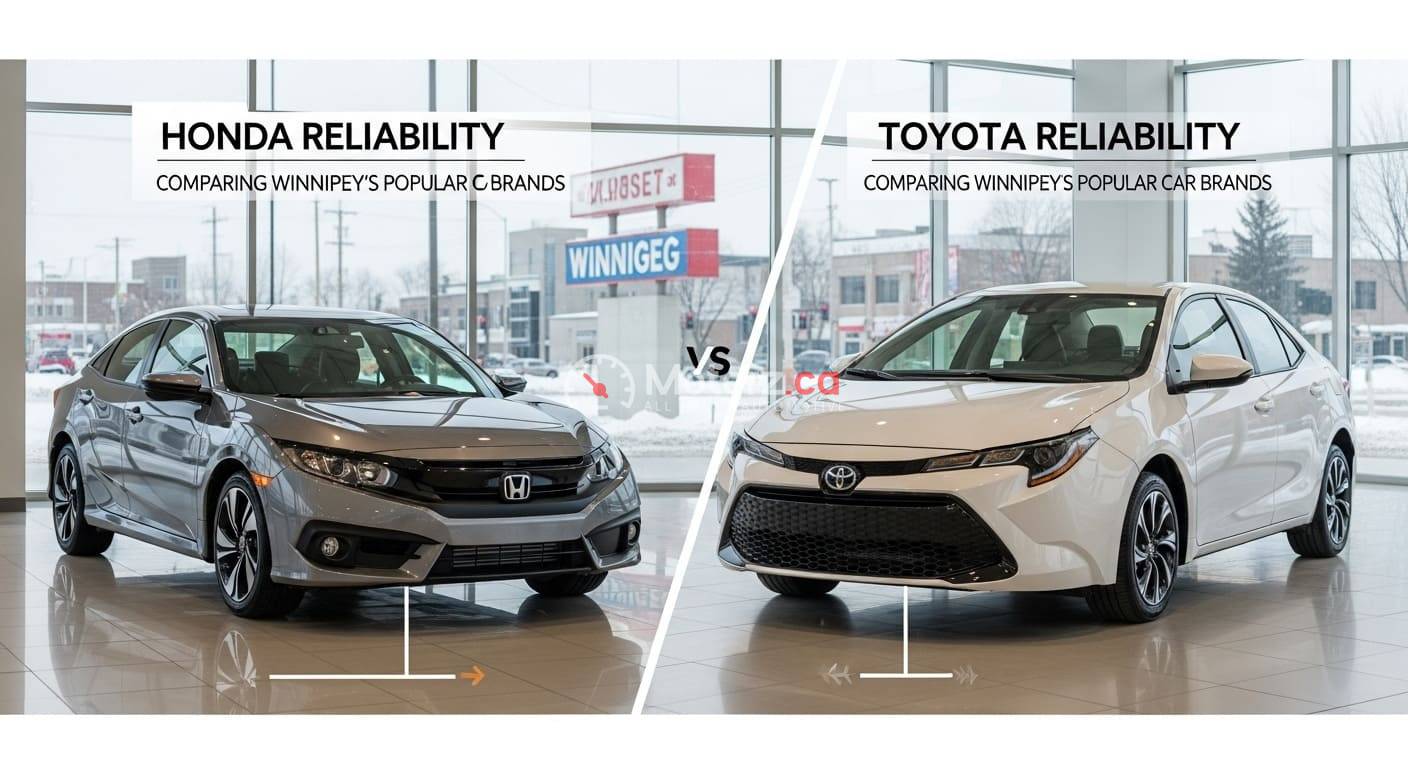 Comparing Winnipeg’s Popular Car Brands: Honda vs. Toyota Reliability