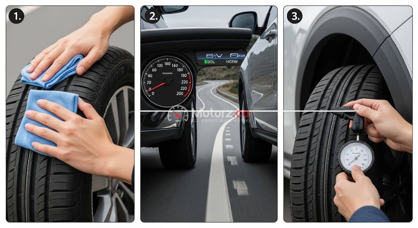 How to Properly Break In a New Set of Tires