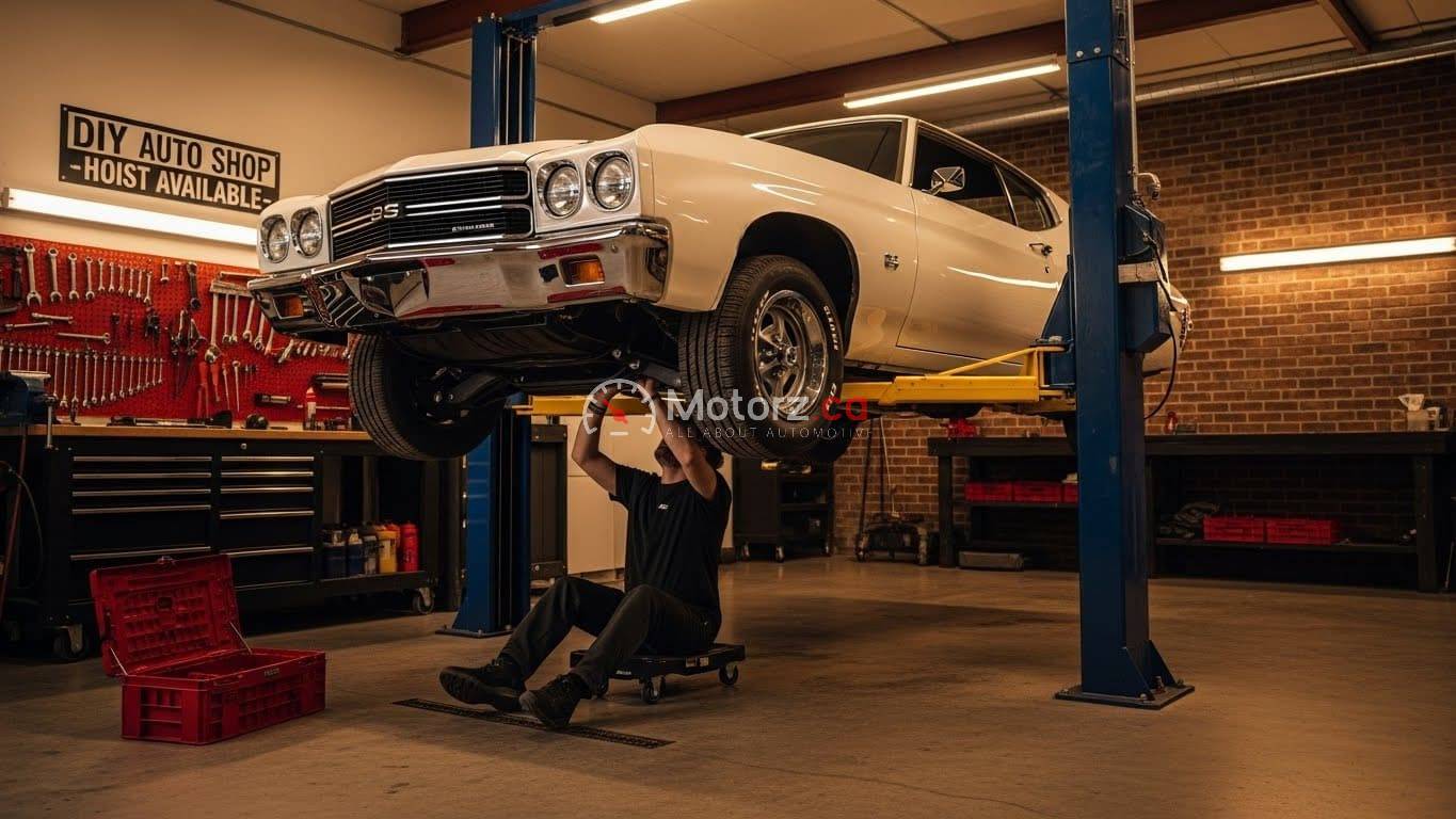 Elevate Your DIY Game: Why You Should Rent an Auto Shop with a Hoist