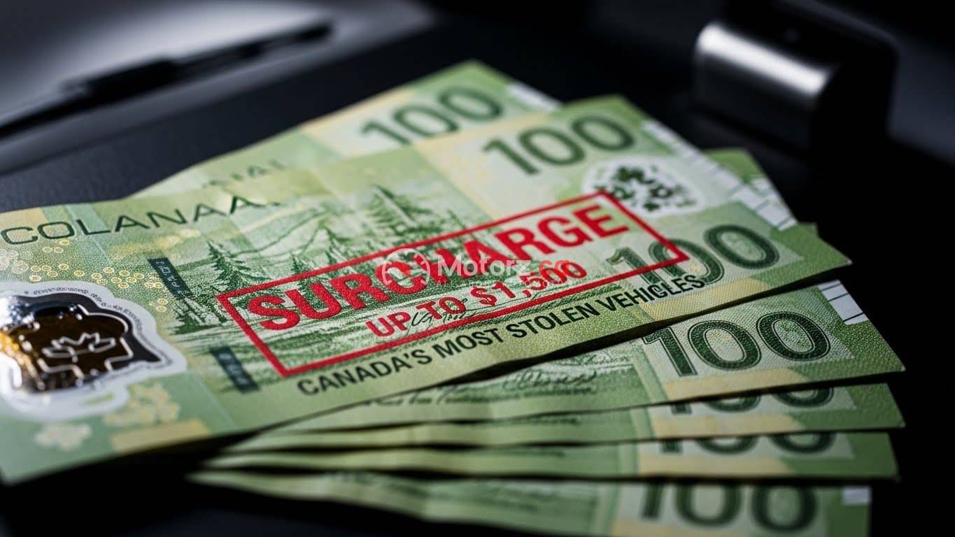 High-Theft Alert: Insurers Slapping up to a 1,500 Surcharge on Canada’s Most Stolen Vehicles