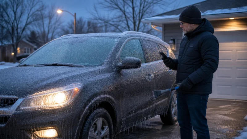 Frozen Car in Canada? Five Mistakes to Avoid Before Driving