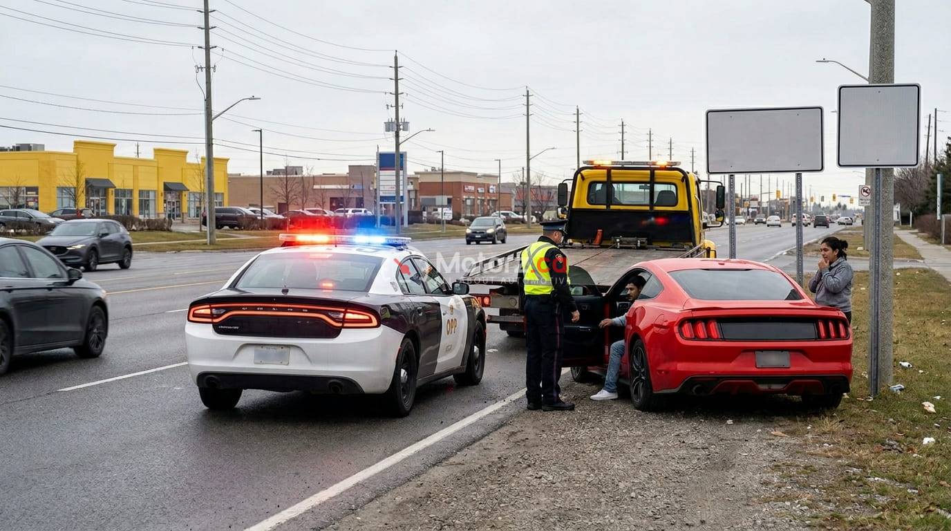 The Brampton Driver’s Guide to Ontario Stunt Driving Laws, Roadside Suspensions, and Impound Fees