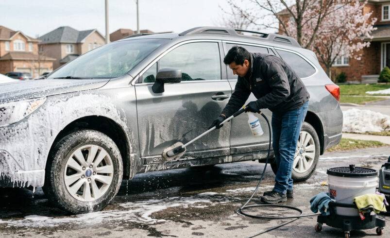 The Ultimate Brampton Spring Car Detailing Guide: How to Destroy Road Salt Stains and Winter Grime