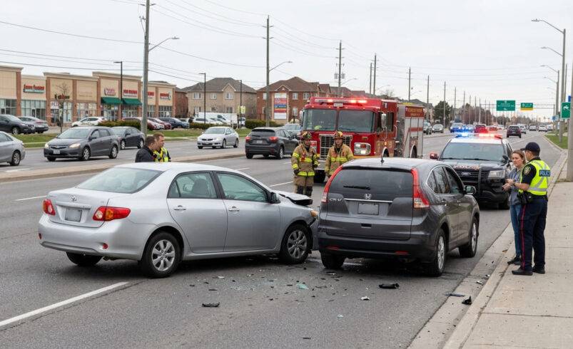 Roadside Reality: Navigating a Car Accident in Brampton