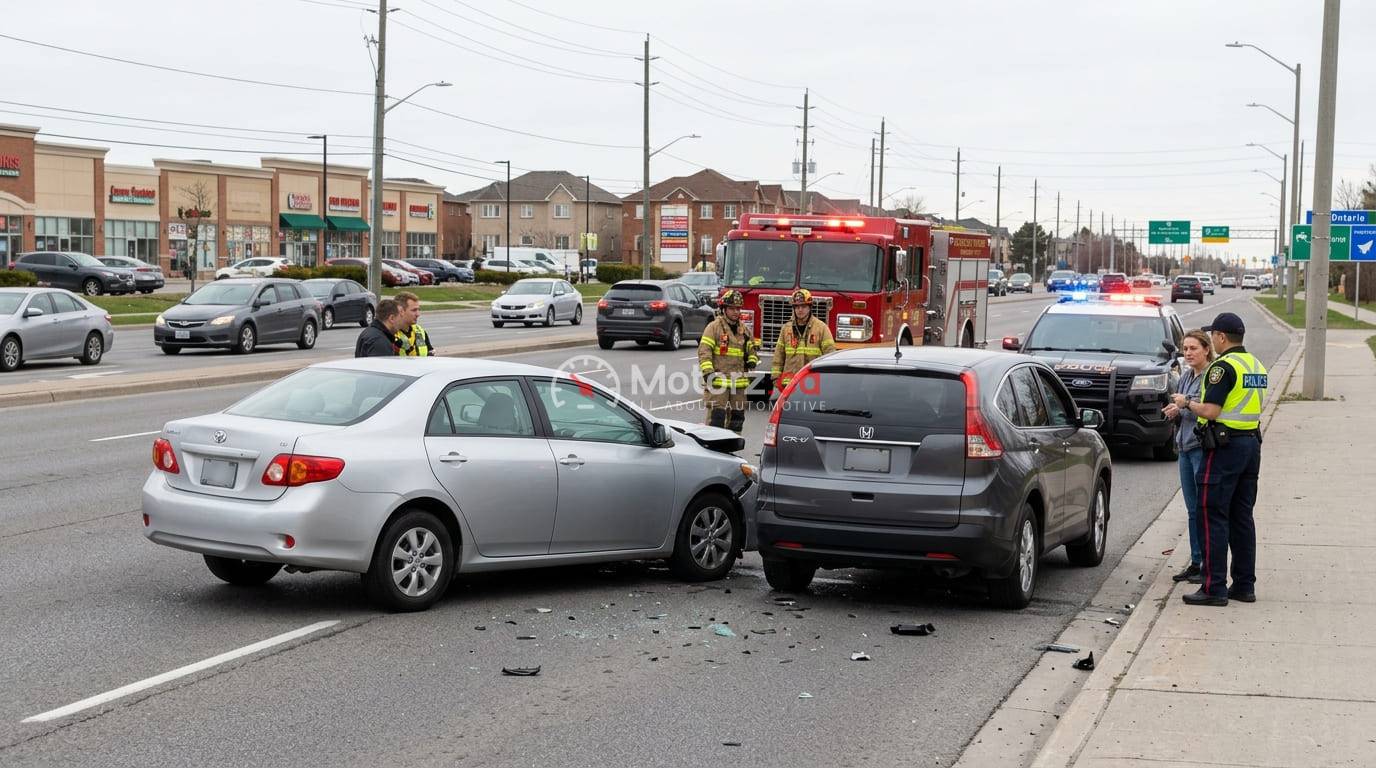 Roadside Reality: Navigating a Car Accident in Brampton 3 Car Accident in Brampton