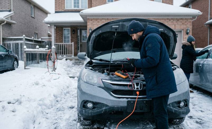 The Ultimate Brampton Winter Battery Guide: How to Avoid a Dead Car Battery in Sub-Zero Cold