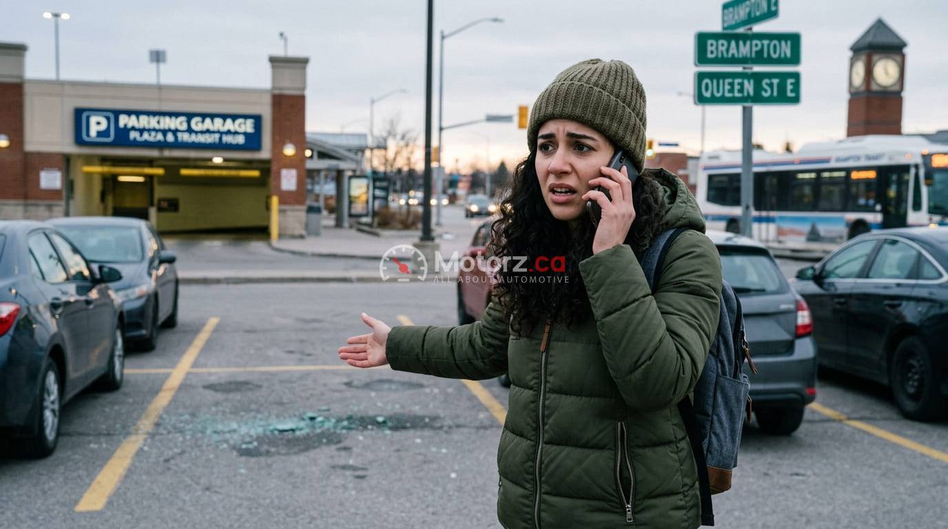 Car Is Stolen in Brampton