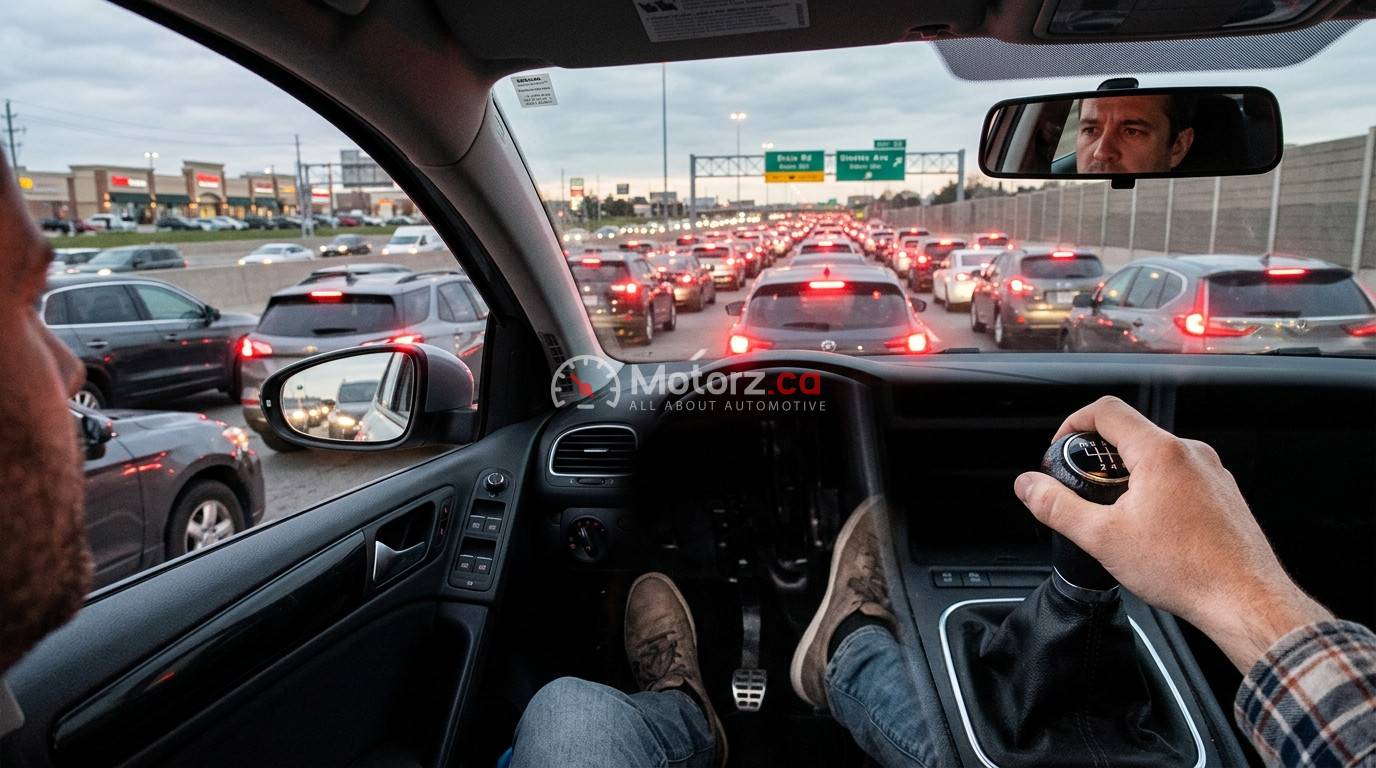 Why Brampton Gridlock is Driving Manual Transmissions to Extinction 2 Driving Manual Transmissions