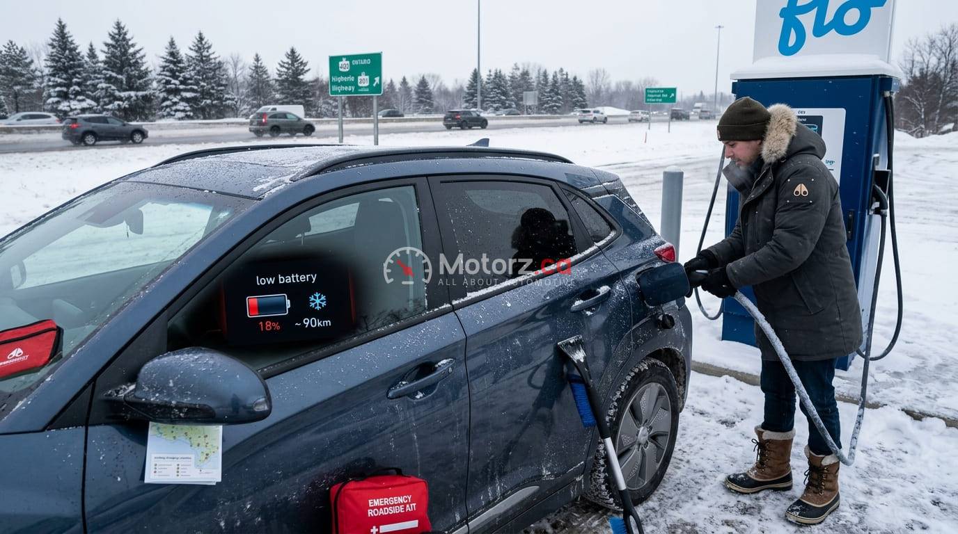EV Winter Range Loss in Ontario