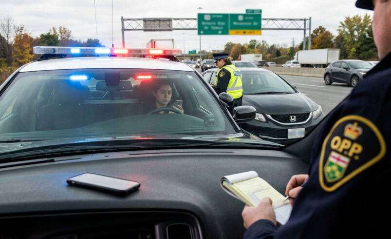 The Complete Guide to Ontario Distracted Driving Laws: Penalties, Fines, and Legal Realities