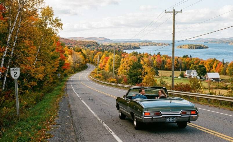 Driving the Historic King’s Highway 2: A Nostalgic Road Trip Across Eastern Ontario