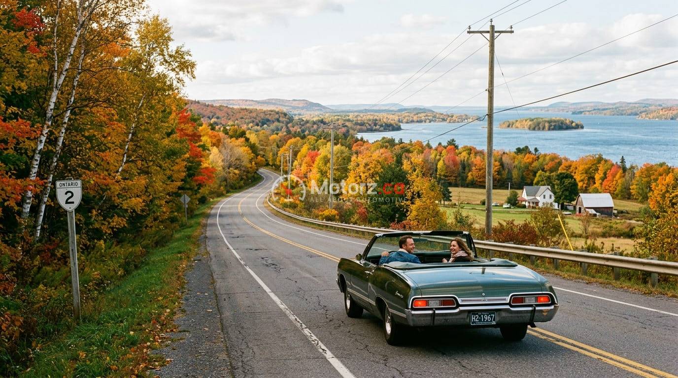 Driving the Historic King’s Highway 2: A Nostalgic Road Trip Across Eastern Ontario
