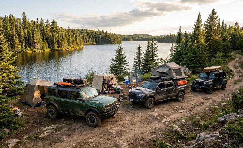 The Best SUVs and Trucks for Northern Ontario Wilderness Camping