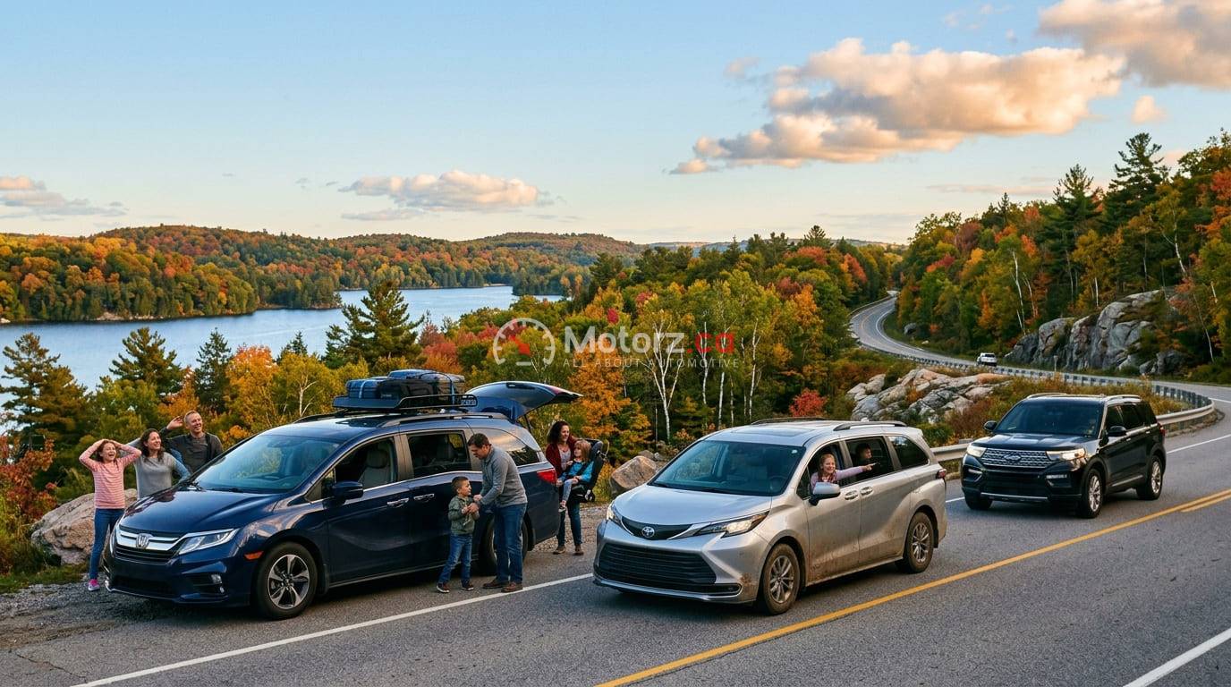 The Best Family Vehicles for Long Drives Across Ontario: Comfort, Efficiency, and Safety Ranked
