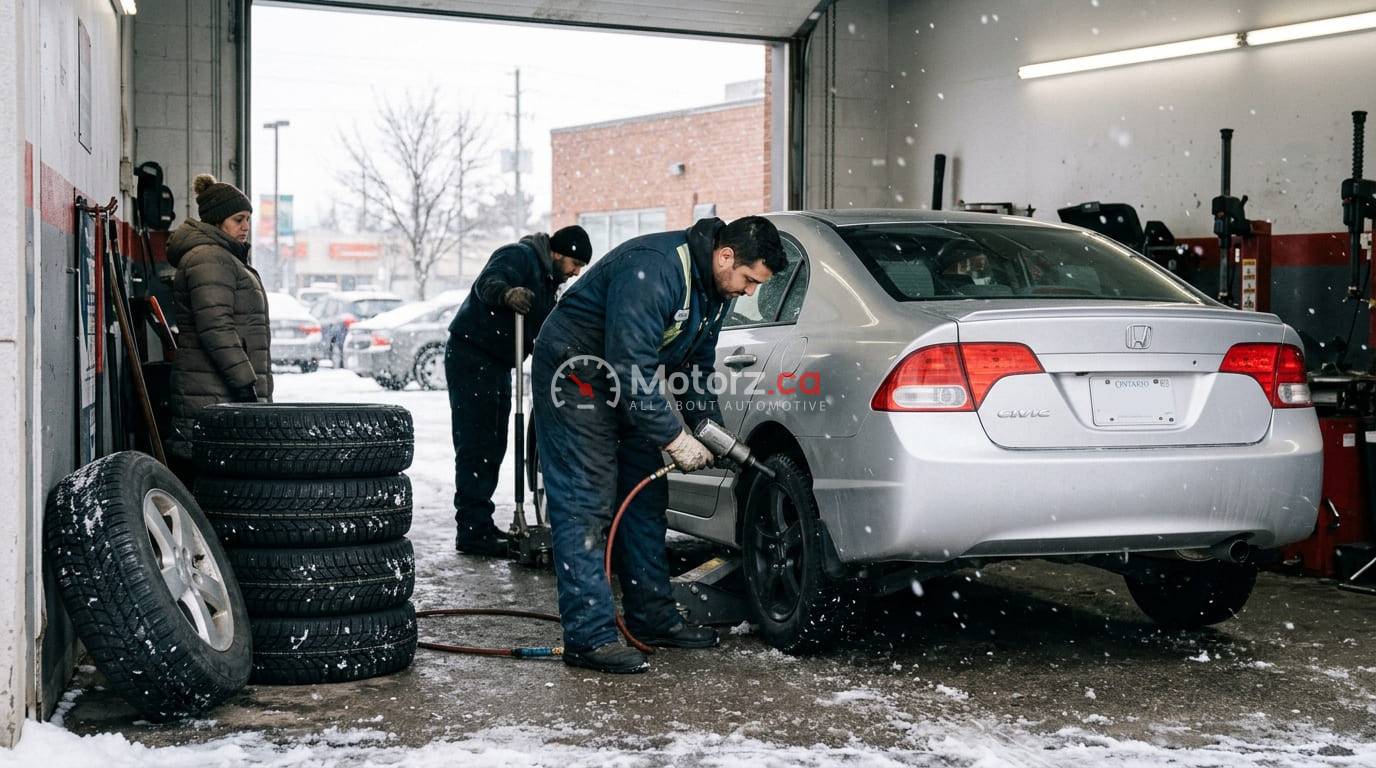 The 7-Degree Threshold: When to Switch to Winter Tires in Brampton 1 Winter Tires in Brampton