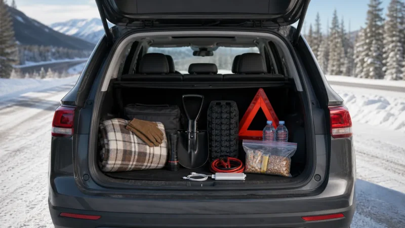 What to Keep in a Canadian Winter Car Emergency Kit