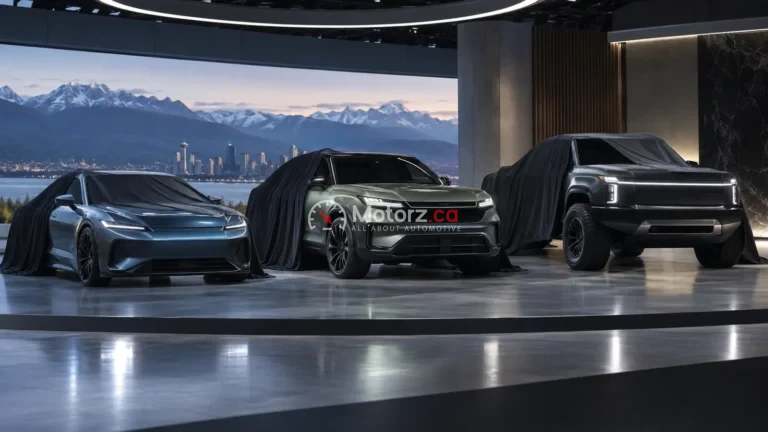 Canadian Automotive Data & Research 6 Conceptual preview of three unbranded future vehicles intended for the Canadian market