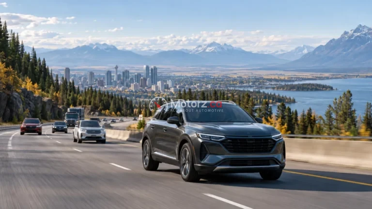Canadian Automotive Data & Research 2 Unbranded vehicles travelling through a conceptual Canadian regional landscape